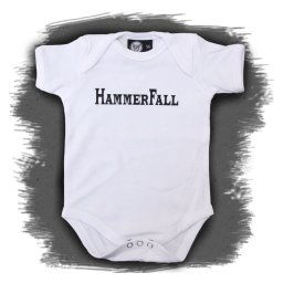 body dětské Hammerfall - Logo - White - Metal-Kids - 325-30-7-8