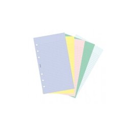 Filofax papír linkovaný i nelinkovaný,5 barev, 100 listů - Osobní
