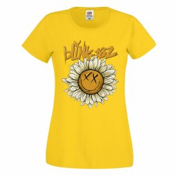 tričko dámské Blink 182 - Sunflower - RTBLIGSYSUN