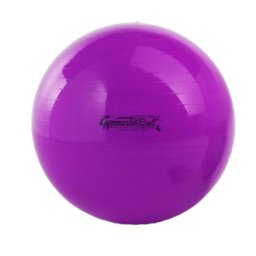 PEZZI GymBall míč, fialový, krabička, 53 cm