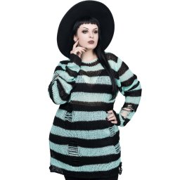 svetr dámský KILLSTAR - After Eight - GREEN - KSRA003783