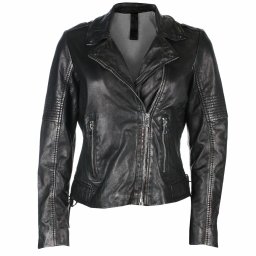 bunda dámská (křivák) G2G Wona - SF LAMEV - Glossy Black - M0012426