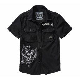 košile pánská BRANDIT - Motörhead -1/2 sleeve -61015-black