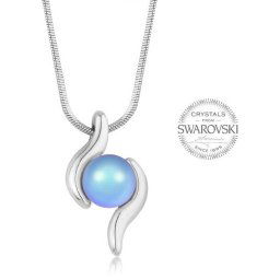 Náhrdelník perla Wave Iris Light Blue