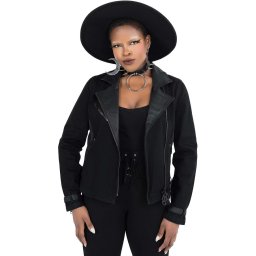 bunda dámská KILLSTAR - Interstate Biker - Black - KSRA003600