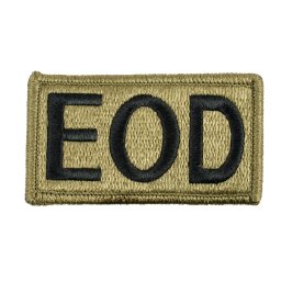 MILITARY RANGE nášivka EOD velcro OCP