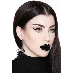 náušnice KILLSTAR - Deadly - Black - KSRA003431