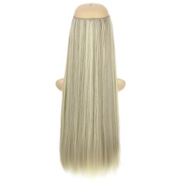 Girlshow Flip in halo příčesek rovný 60 cm - F9A/613 (melír temně plavé a beach blond)