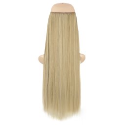 Girlshow Flip in halo příčesek rovný 60 cm - F613/14 (melír beach blond v chladně plavé)