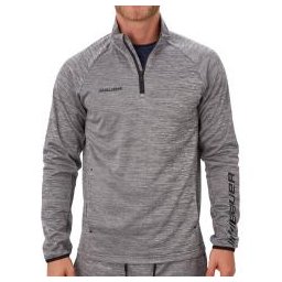 Hokejová mikina Bauer Vapor Fleece 1/4 Zip Top SR (1056787) SR S = výška postavy 165 - 175cm