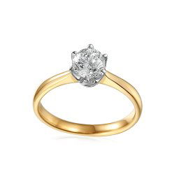 Zlatý diamantový prsten 1.000 ct Donna IZBR418