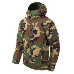 Bunda WOLFHOUND CLIMASHIELD® s kapucí US WOODLAND vel. XS