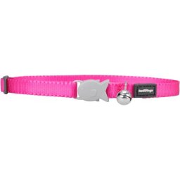 Obojek pro koťata 16 - 26 cm tmavě růžový