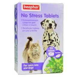 Beaphar No Stress tabletky pro kočky a psy 20 ks