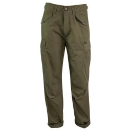 Kalhoty M65 MILITARY STYLE rip-stop ZELENÉ vel. 38