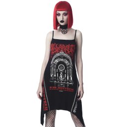 šaty dámské KILLSTAR - Beloved Vest - Black - KSRA003718