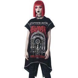 tričko (tunika) unisex KILLSTAR - Beloved Longline - Black - KSRA003720