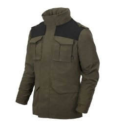 Bunda COVERT M65 TAIGA GREEN/ČERNÁ vel. XL