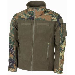 Bunda taktická fleece COMBAT FLECKTARN vel. M