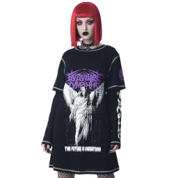 šaty dámské KILLSTAR - Future Grunge - Black - KSRA003696