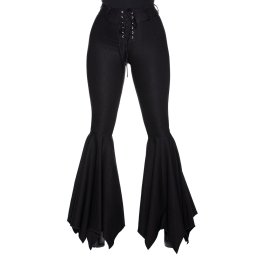 kalhoty dámské KILLSTAR - Nyte Mystic - Black - KSRA003516