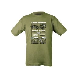 Triko LAND ROVER s potiskem ZELENÉ vel. XXL