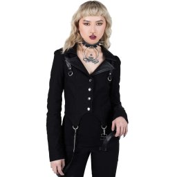 bunda dámská (sako) KILLSTAR - Office Demon - Black - KSRA003364