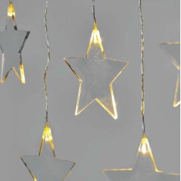 EMOS LED vánoční závěs hvězdy 84x45cm DCGW02