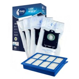 Originální sáčky ELECTROLUX s-bag ® E201 4ks + náhradní HEPA filtr