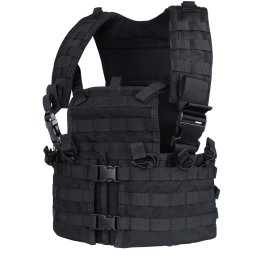 S.T. CONDOR vesta taktická MOLLE CHEST SET ČERNÁ