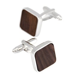 Gaira® Dřevěné manžetové knoflíčky 709114