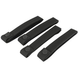 S.T. CONDOR poutka pro upevnění výstroje MODULAR 15cm/4ks ČERNÉ
