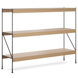 Audo Copenhagen designové knihovny Zet Storage System (výška 114 cm)