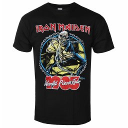 tričko pánské Iron Maiden - World Piece Tour '83 V2 BL - ROCK OFF - IMTEE123MB