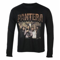 tričko pánské s dlouhým rukávem Pantera - Bong Group BL - ROCK OFF - PANLST24MB