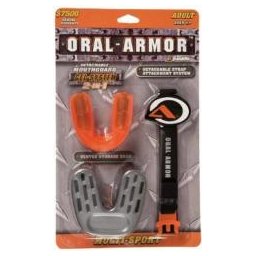 Hokejový chránič zubů Oral Armor Gel JR červená