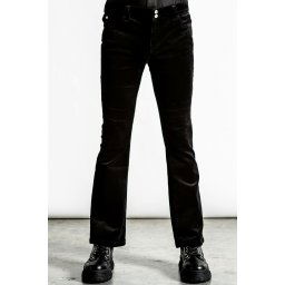 kalhoty unisex KILLSTAR - Strike A Cord - Black Corduroy - KSRA004088