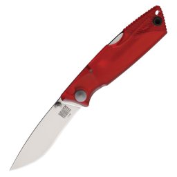 Ontario Knife Company nůž zavírací WRAITH Ice Series hladké ostří ČERVENÝ