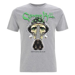 tričko pánské Cypress Hill - Skull Bucket - Grey - RTCPHTSGBUC