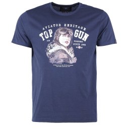 Triko krátký rukáv AVIATOR MODRÉ vel. XL
