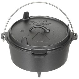 MFH hrnec DUTCH OVEN litinový 3,8 l ČERNÝ