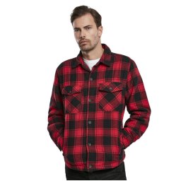 bunda pánská BRANDIT - Lumberjacket checked - 9478-red/black checkered