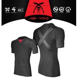 tričko pánské (technické) SULLEN - VIRUS X SULLEN POSTURE CORRECT - SCM0042_BK