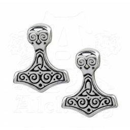 náušnice ALCHEMY GOTHIC - Hammer Earstuds - E384