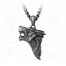 obojek ALCHEMY GOTHIC - Dark Wolf - P833