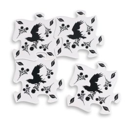 podtácky ALCHEMY GOTHIC - Raven & Rose - CJ5