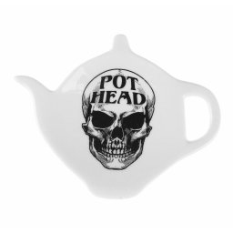 podtácek ALCHEMY GOTHIC - Pot Head Teabag Dish - SR6