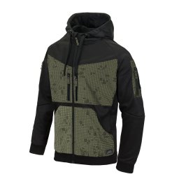Mikina ROGUE ČERNÁ/DESERT NIGHT CAMO vel. S