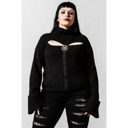 svetr dámský KILLSTAR - Touched By Darkness - Black - KSRA004127
