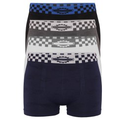 Stefano GreeNice pánské boxerky ploché švy 5022 4bal. XL vícebarevná